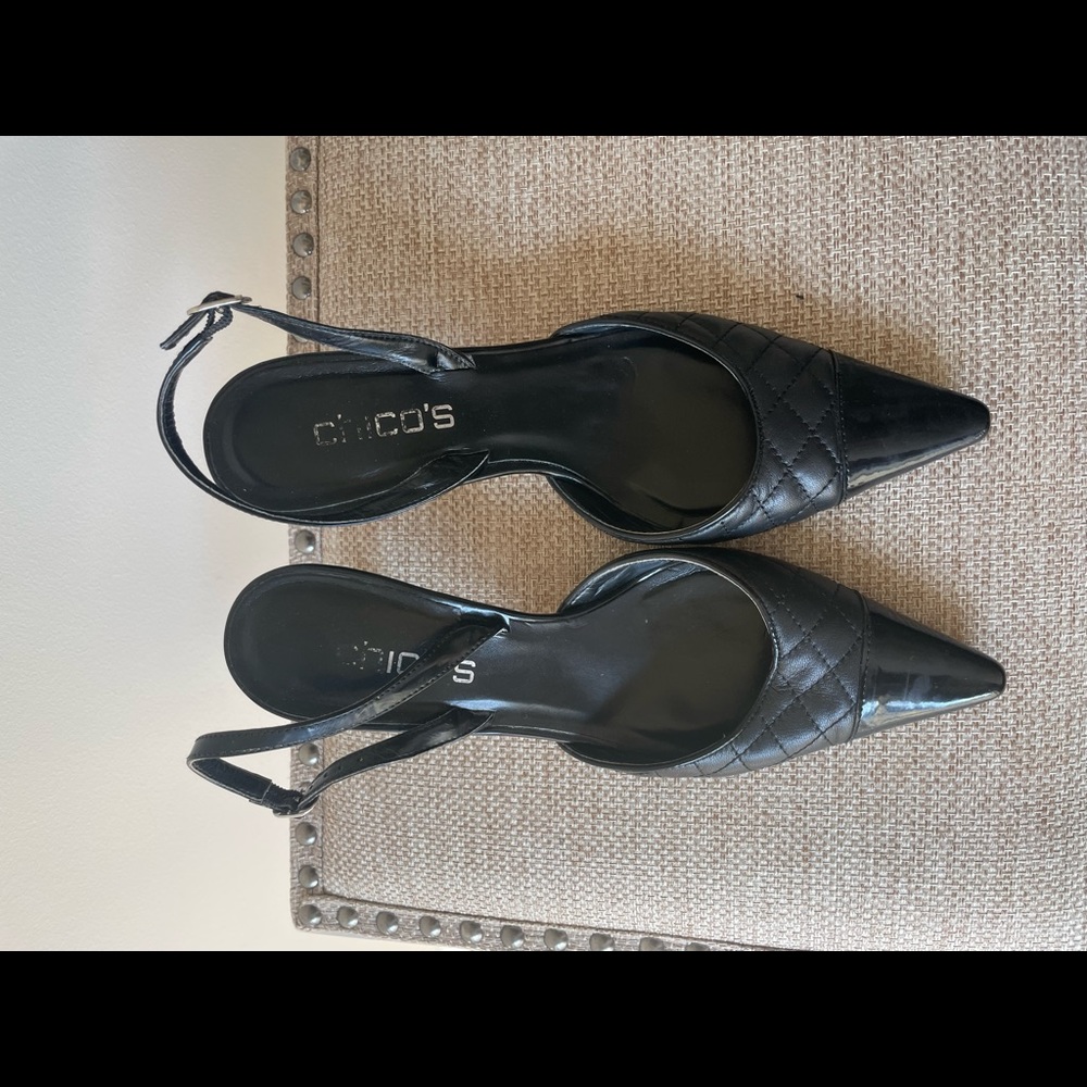 Black heels